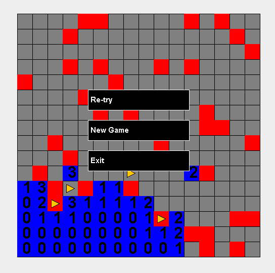 Graphical Mine Sweeper